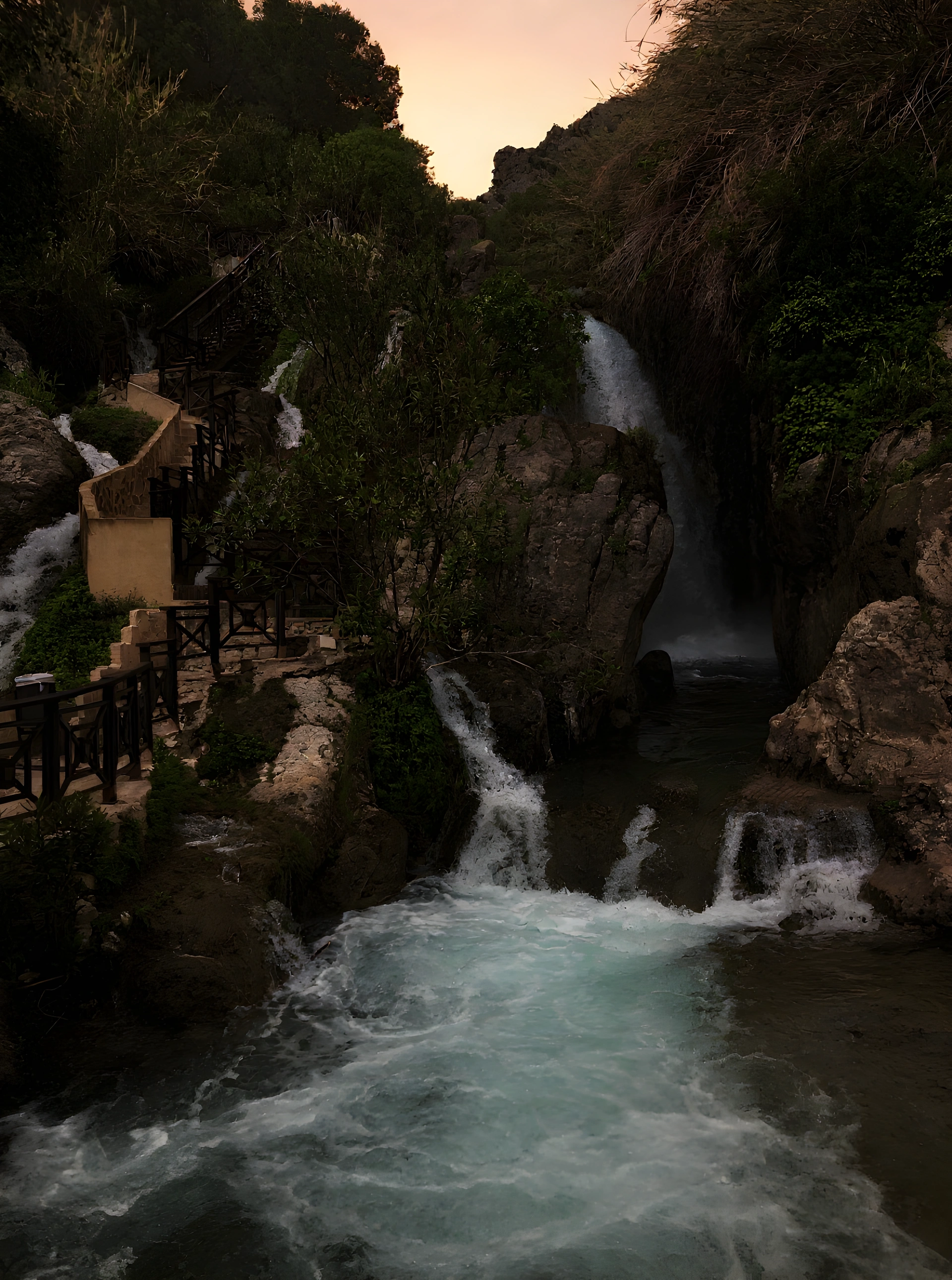 Alrededores de Guadalest con pueblos y montanas