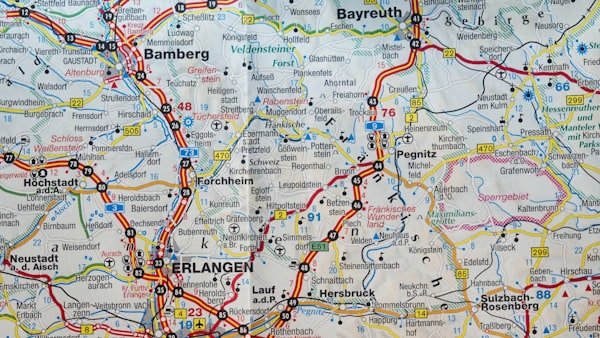 Vista previa del mapa interactivo de Guadalest